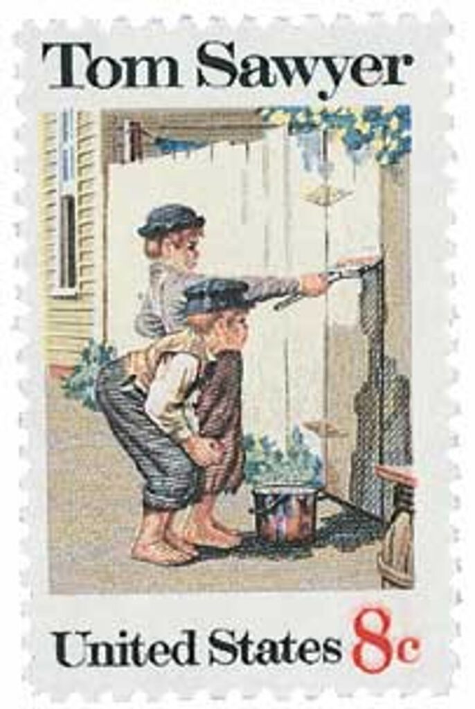 # 1470 - 1972 8c Tom Sawyer