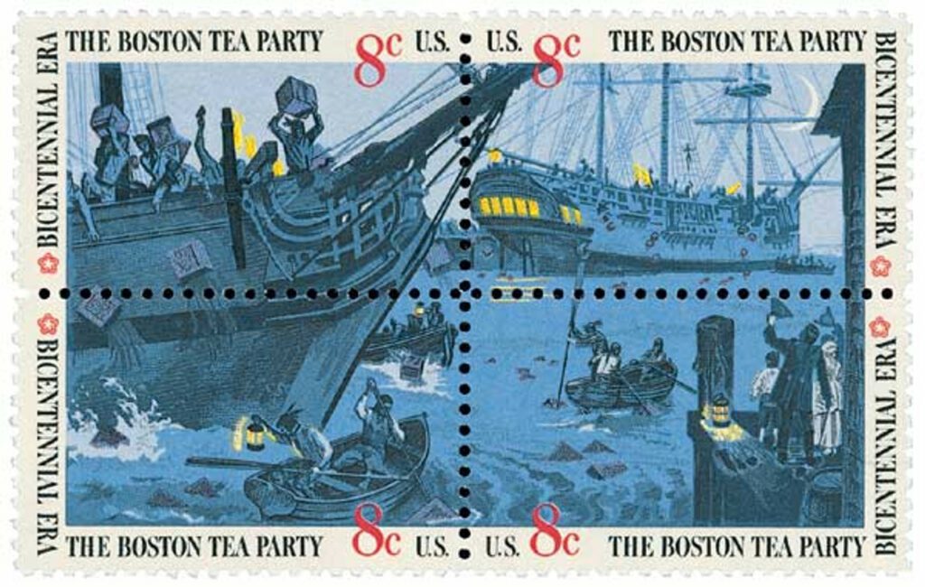 1973 8¢ Boston Tea Party