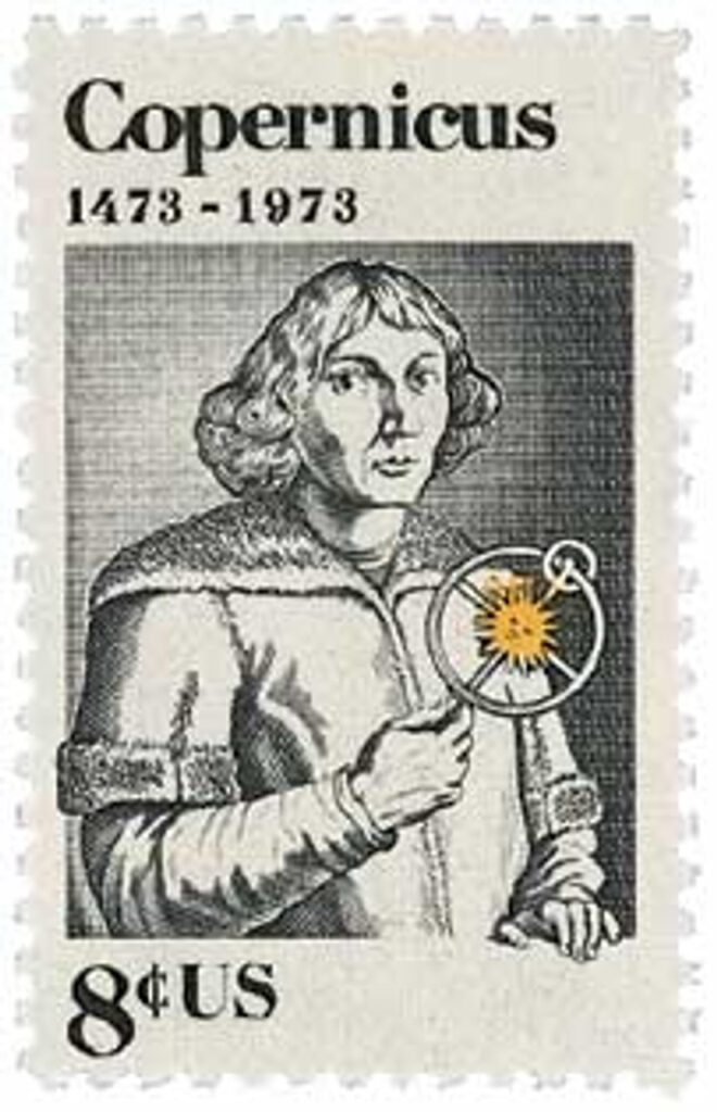 # 1488 - 1973 8c Nicolaus Copernicus