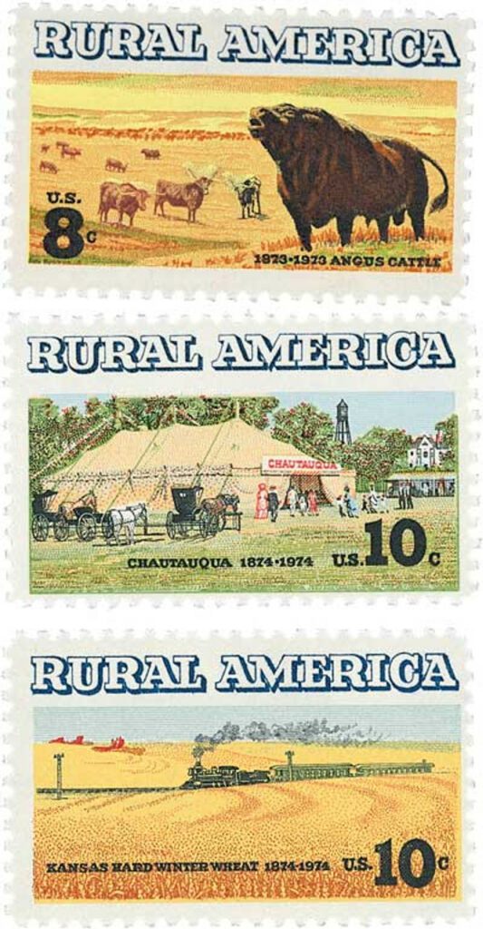 # 1504-06 - Complete Set, 1973-74 Rural America 3V
