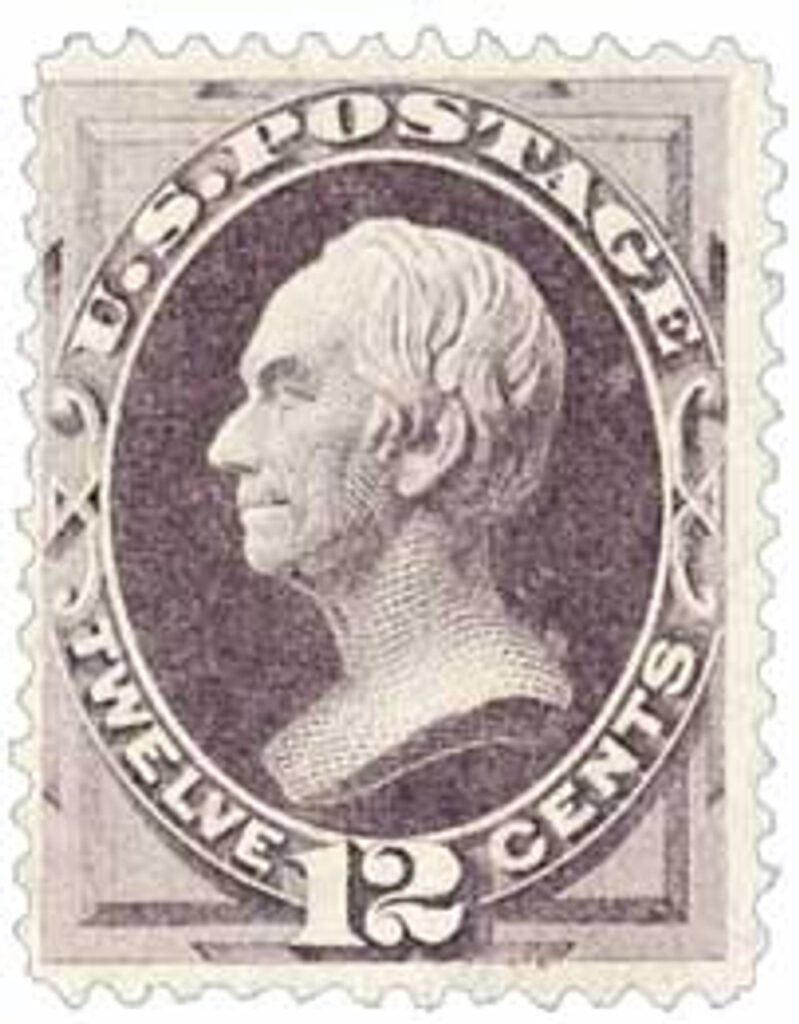 # 151 - 1870-71 12c Clay, dull violet