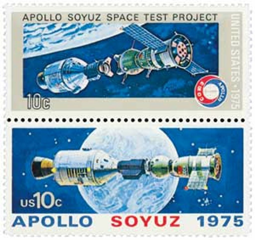 1975 10¢ Apollo-Soyuz Space Mission 