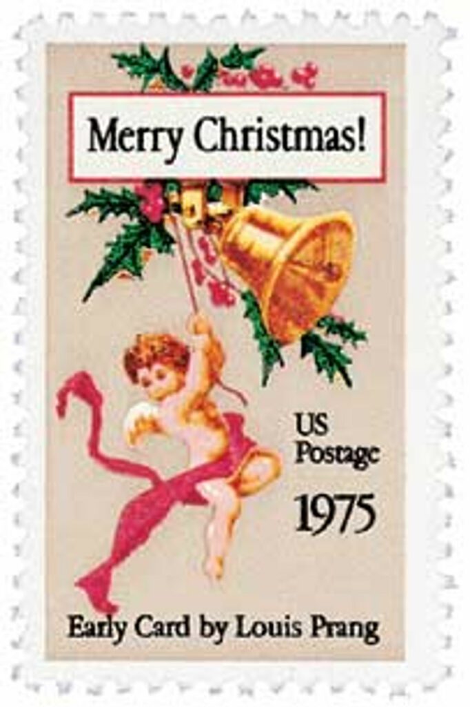 #1580 - 1975 10c Contemporary Christmas: Christmas Card