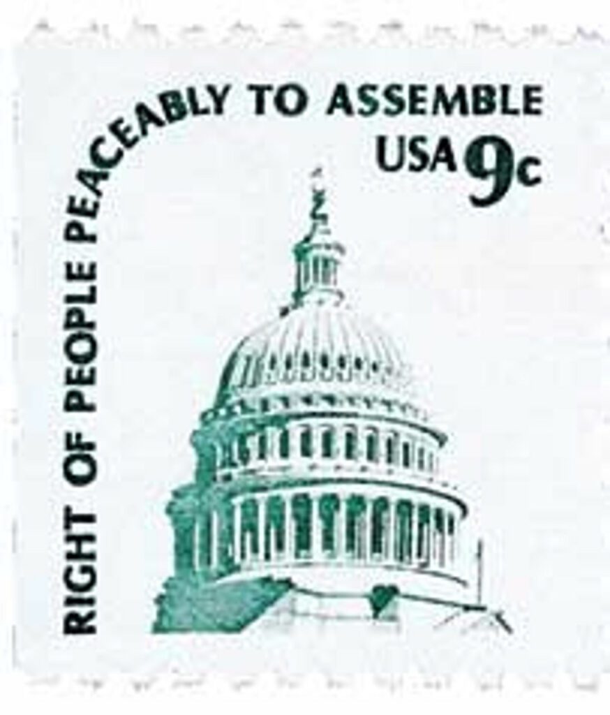 1977 9¢ Americana Series: Capitol Dome, booklet single