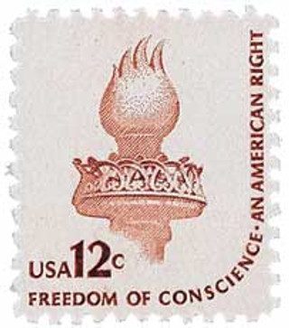 # 1594 - 1975-81 12c Americana Series: Statue of Liberty Torch