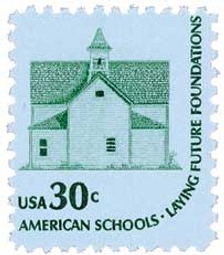 1979 30¢ Americana Series: School House