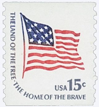 1978 15¢ Fort McHenry Coil