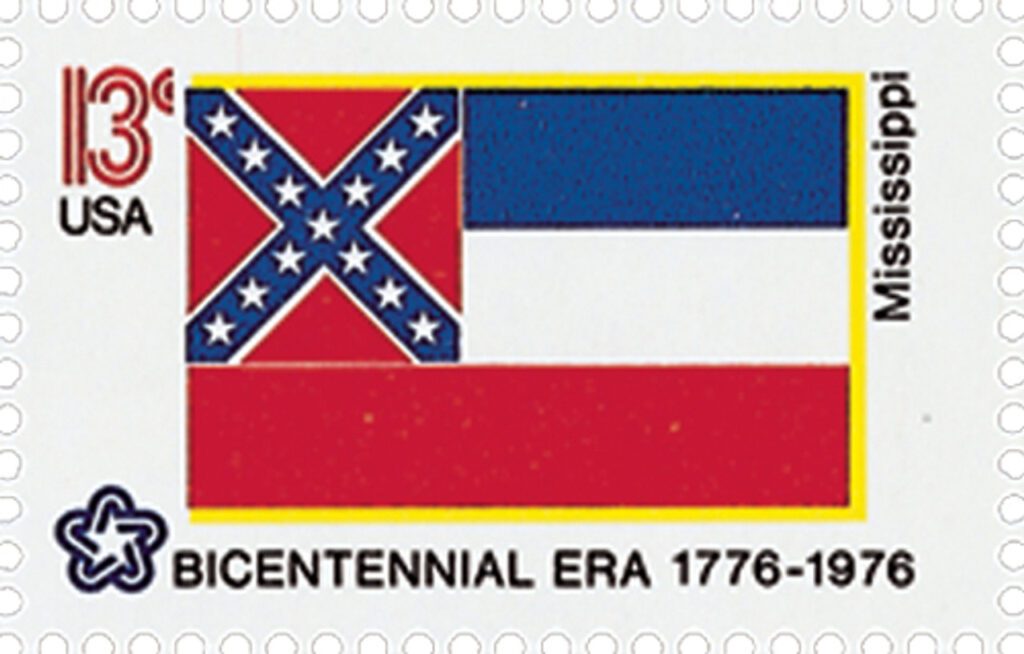 # 1652 - 1976 13c State Flags: Mississippi