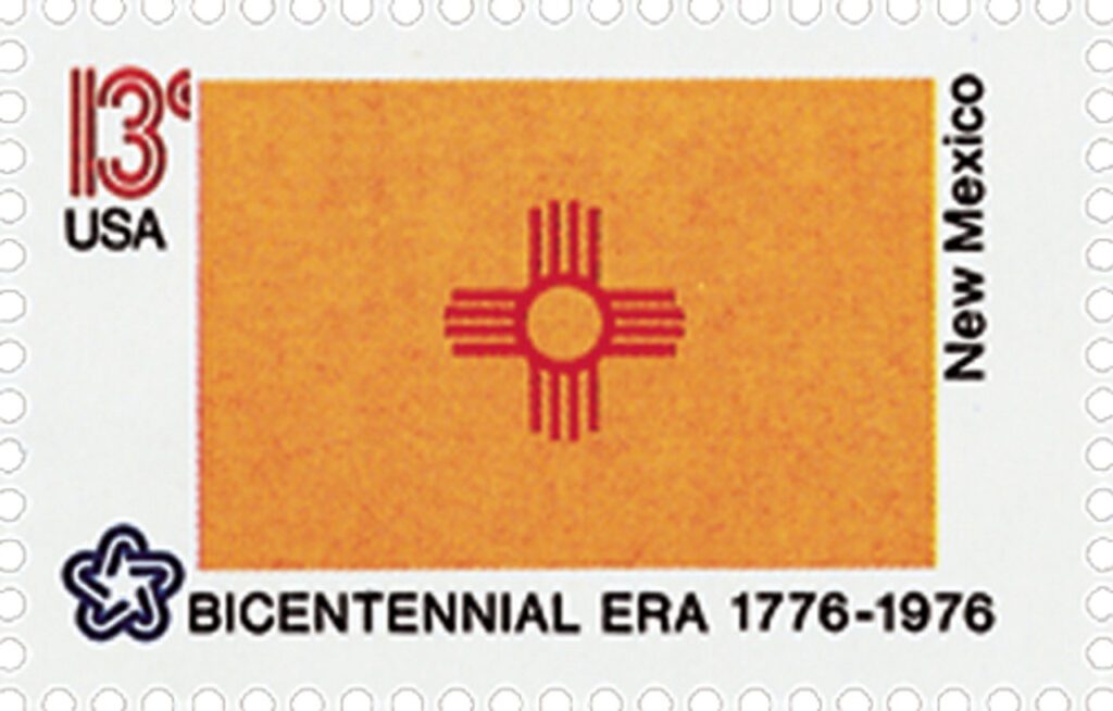 # 1679 - 1976 13c State Flags: New Mexico