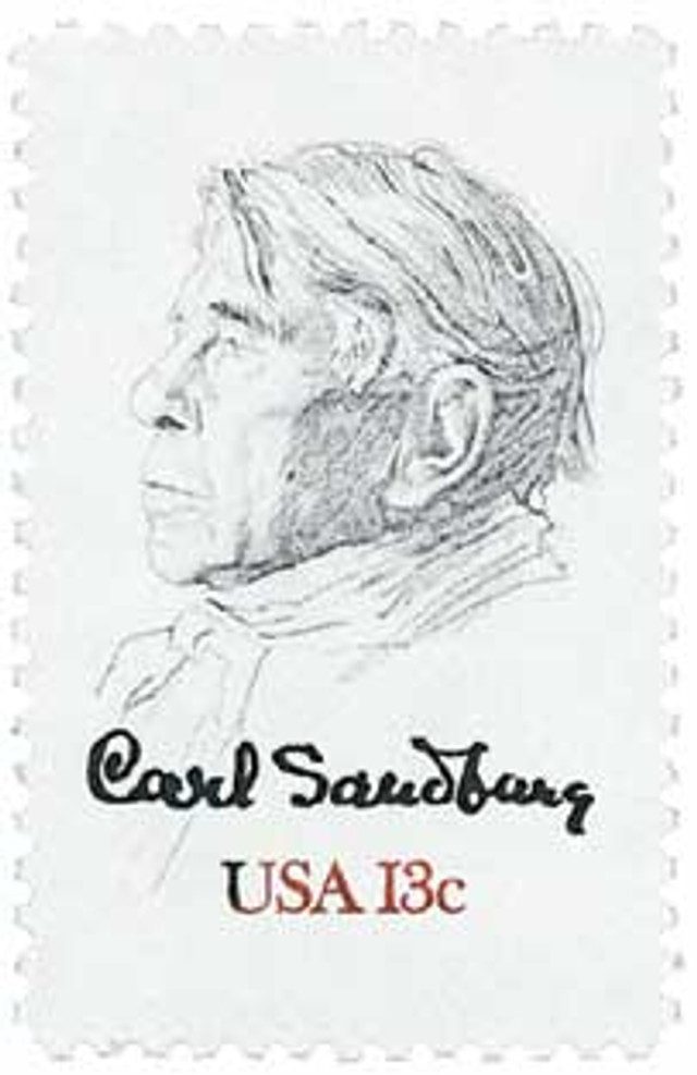 # 1731 - 1978 13c Carl Sandburg