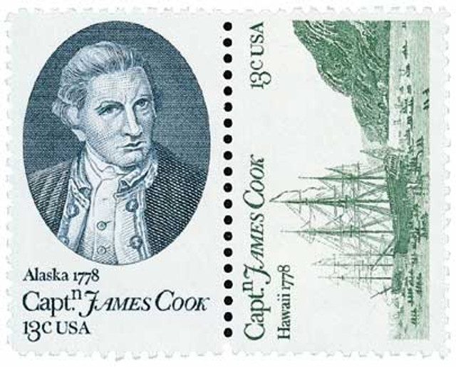 1978 13¢ Captain Cook