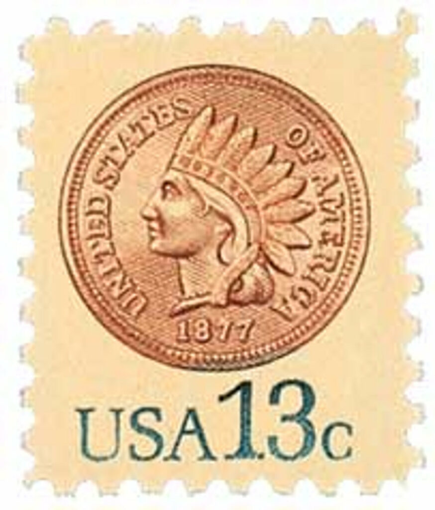 1978 13¢ Indian Head Penny