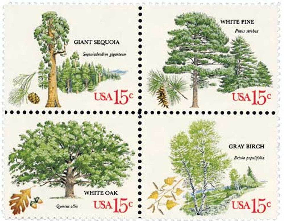 1978 15¢ American Trees