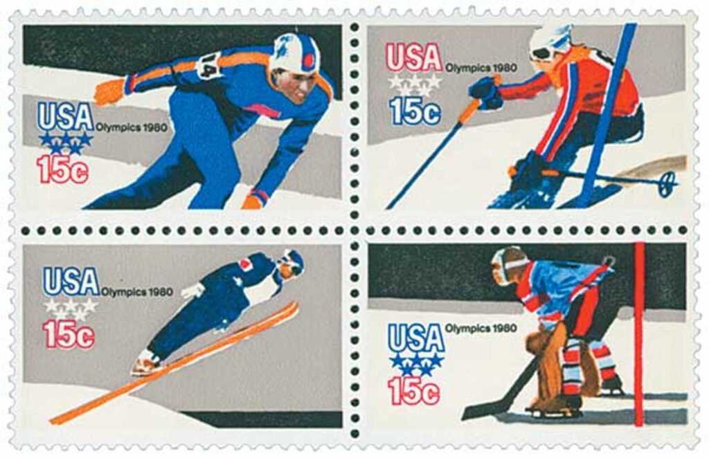 # 1795-98 - 1980 15c 13th Winter Olympic Games