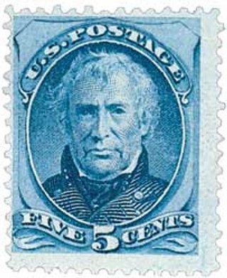 # 179 - 1875 5c Zachary Taylor, blue