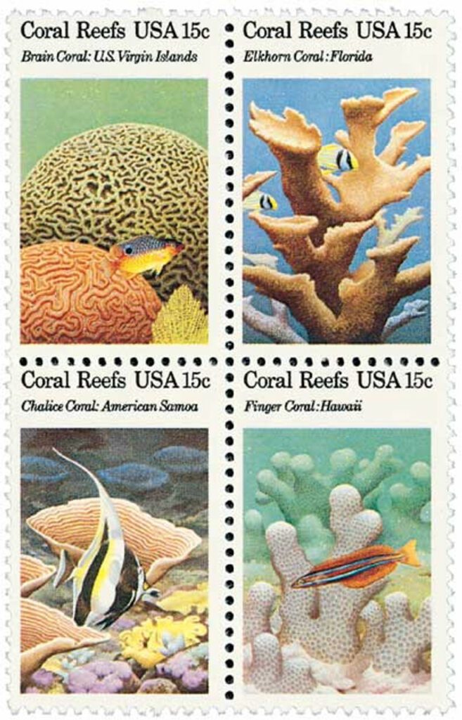 1980 15¢ Coral Reefs