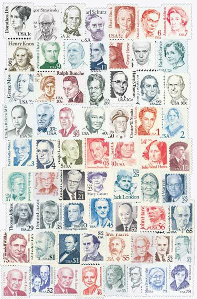 Complete Set of 64 - 1980-99 Great Americans Series