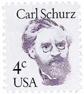 # 1847 - 1983 4c Great Americans: Carl Schurz
