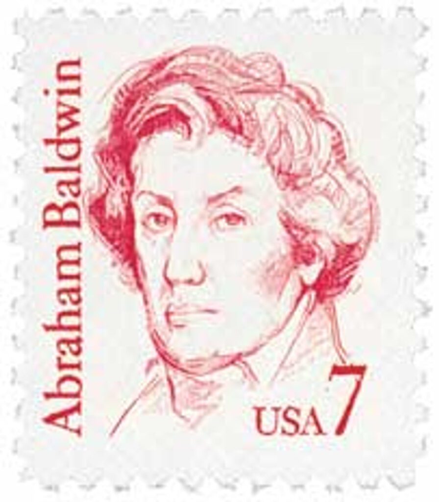# 1850 - 1985 7c Great Americans: Abraham Baldwin