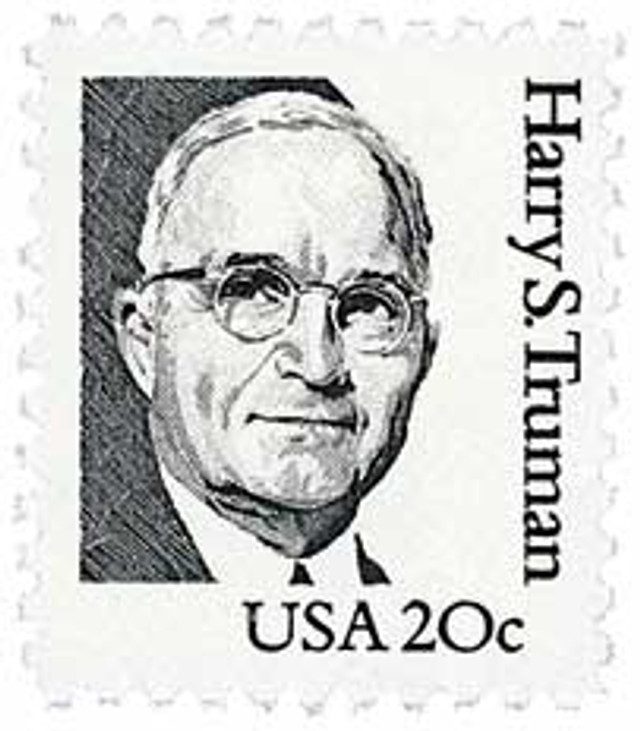 1984 20¢ Great Americans: Harry S. Truman