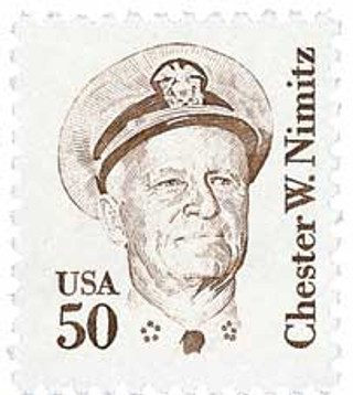 1985 50¢ Chester W. Nimitz