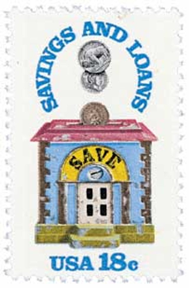 1981 18¢ Savings and Loan Sesquicentennial
