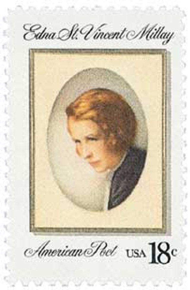1981 18¢ Edna St. Vincent Millay