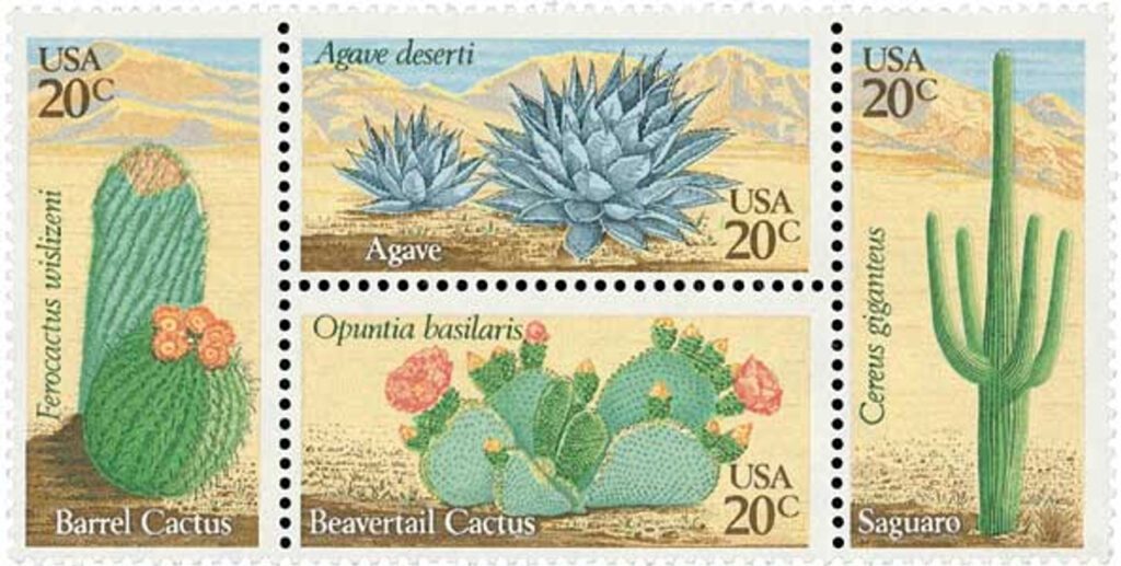 # 1942-45 - 1981 20c Desert Plants