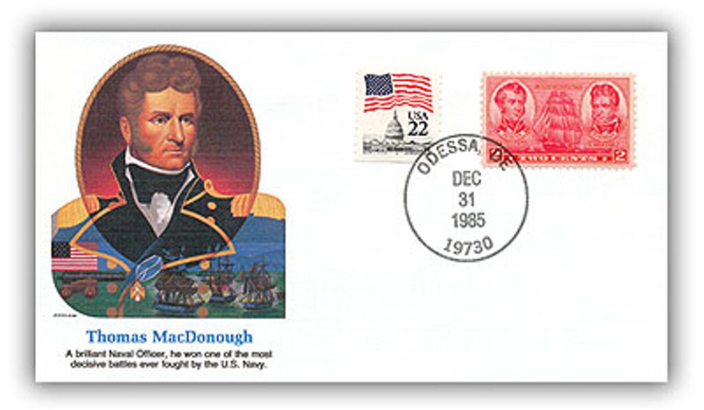 # 20031 - 1984 Thomas MacDonough Commemorative Cover