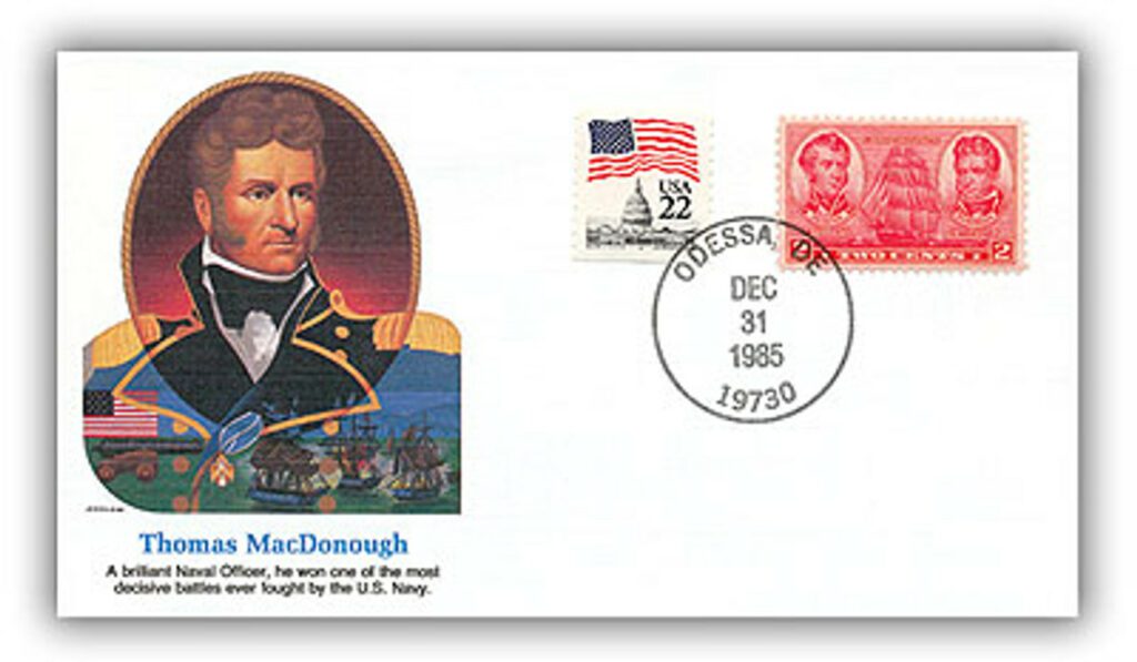 1984 Thomas MacDonough Commemorative Cover