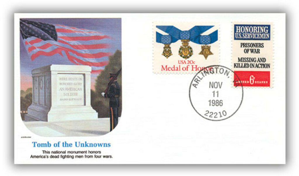 # 20097 - 1986 Tomb/Unknown Soldier Comm Cvr