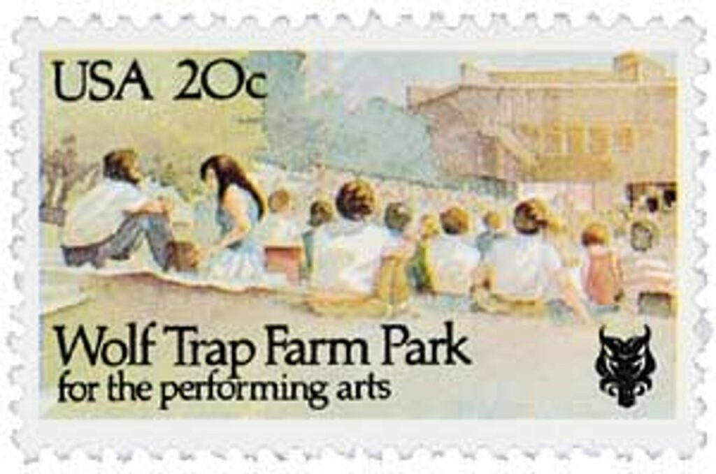 # 2018 - 1982 20c Wolf Trap Farm Park