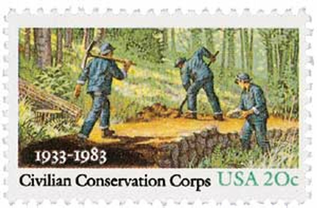 1983 20¢ Civilian Conservation Corps 50th anniversary