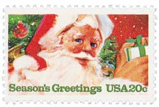 # 2064 - 1983 20c Contemporary Christmas: Santa Claus