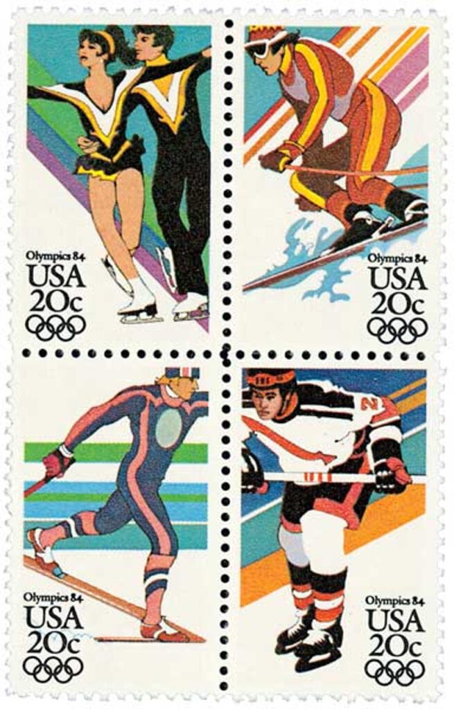 # 2067-70 - 1984 20c 14th Winter Olympic Games