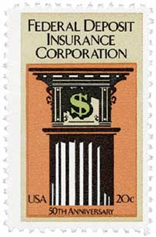 1984 20¢ Federal Deposit Insurance Corporation