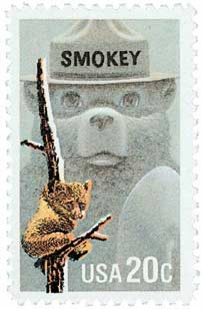 1984 20¢ Smokey Bear, Fire Prevention