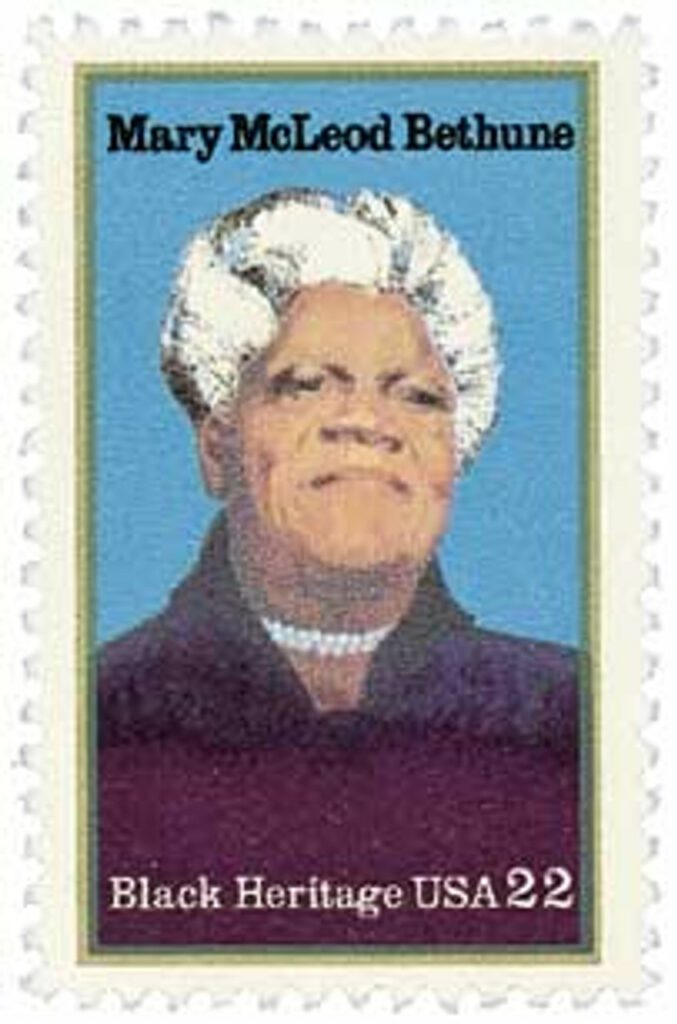 1985 22¢ Black Heritage: Mary McLeod Bethune