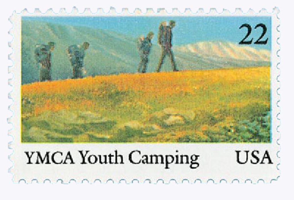 # 2160 - 1985 22c International Youth Year: YMCA Youth Camping