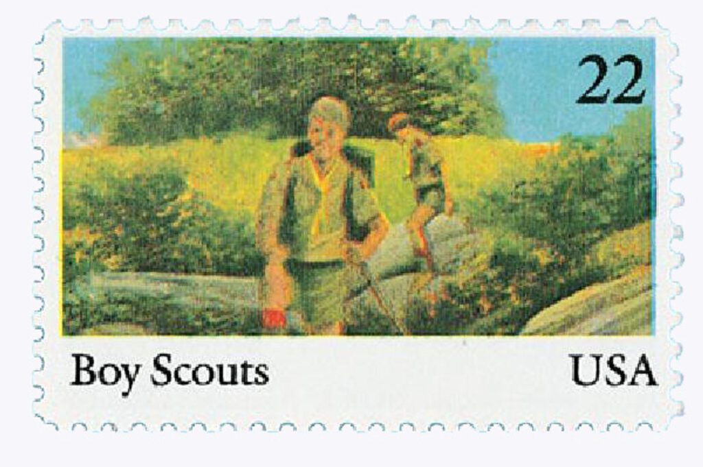 # 2161 - 1985 22c International Youth Year: Boy Scouts