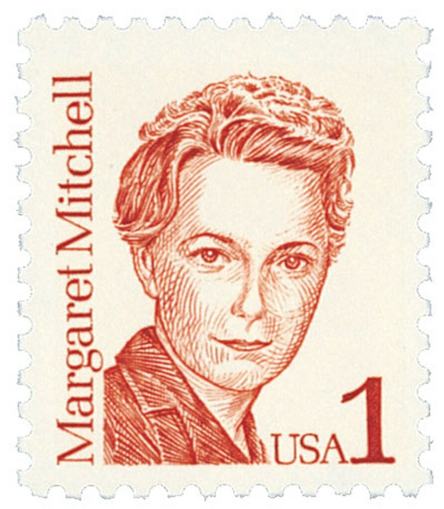# 2168 - 1986 1c Great Americans: Margaret Mitchell