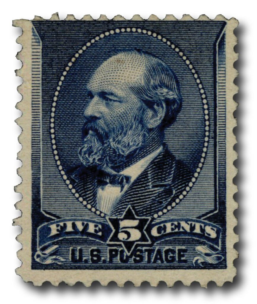 Series of 1888 5¢ Garfield