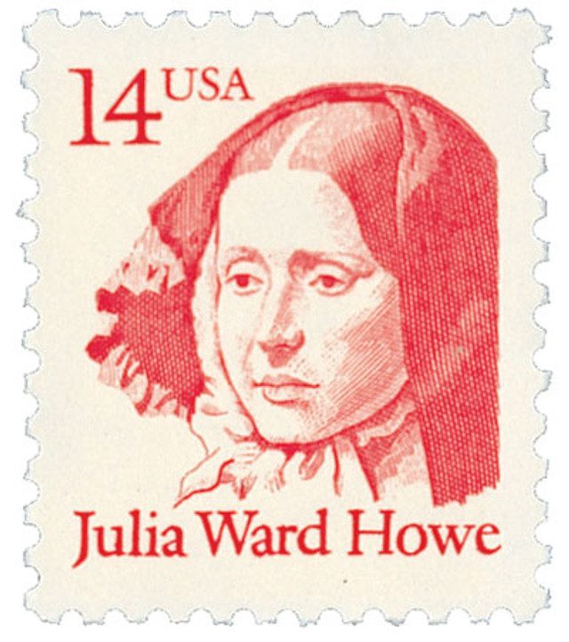 1987 14¢ Julia Ward Howe