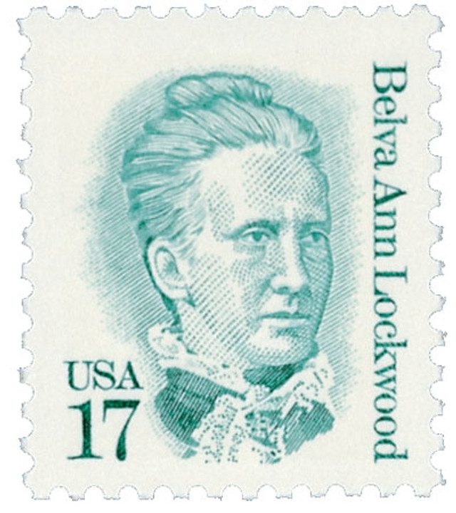 1986 17¢ Belva Ann Lockwood