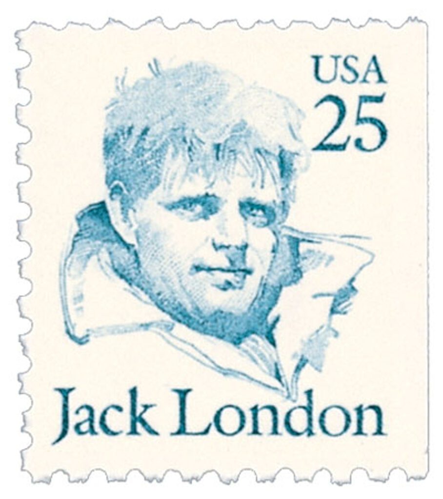 # 2197 - 1988 25c Great Americans: Jack London