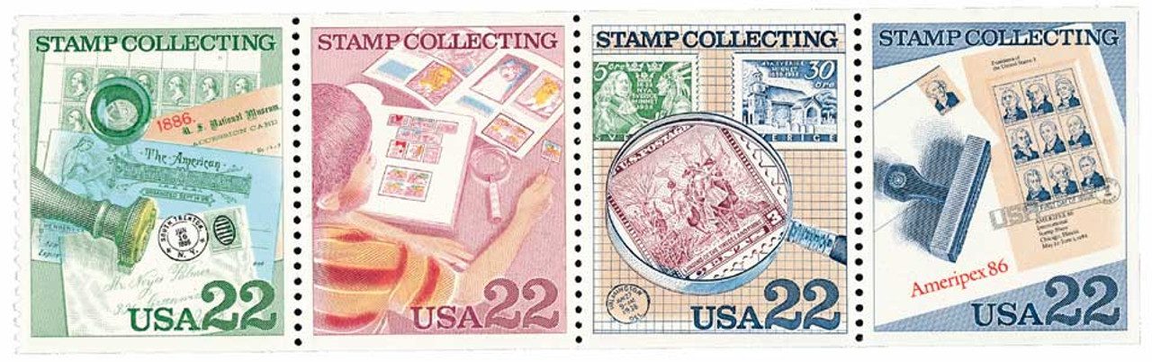 1986 22¢ Stamp Collecting