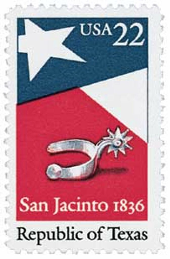 1986 22¢ Republic of Texas