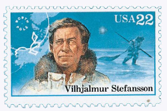 # 2222 - 1986 22c Arctic Explorers: Vilhjalmur Stefansson