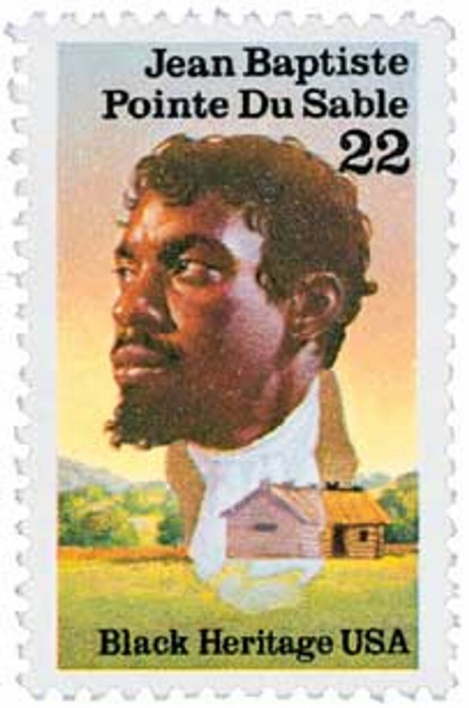1987 22¢ Jean Baptiste Pointe du Sable