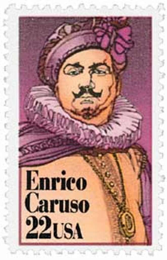 1987 22¢ Enrico Caruso